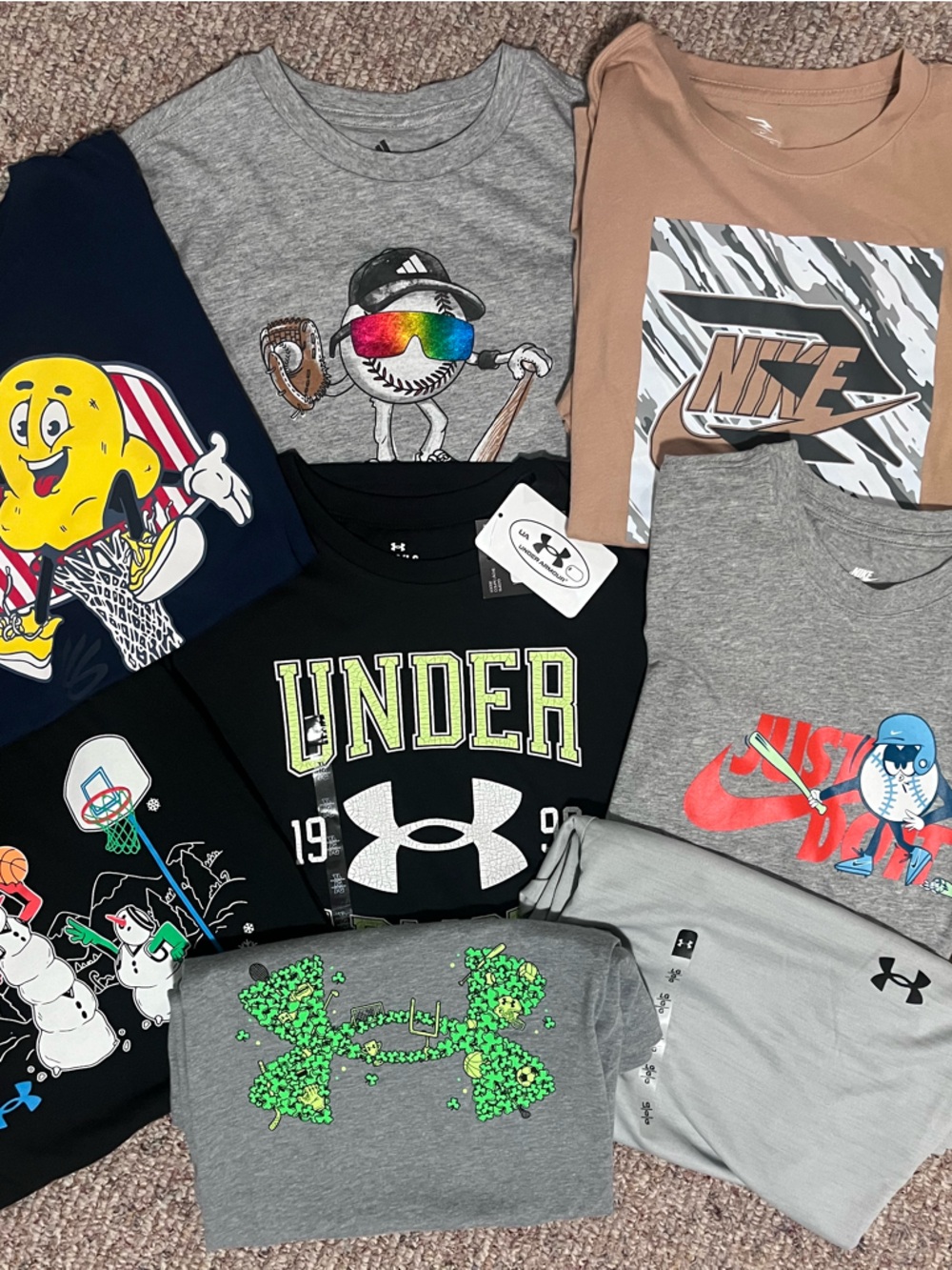 Lot of 8 Tees
